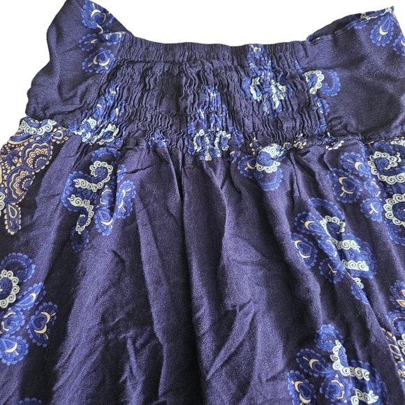 Women Open Leg BoHo Trousers - Picture 3 of 5